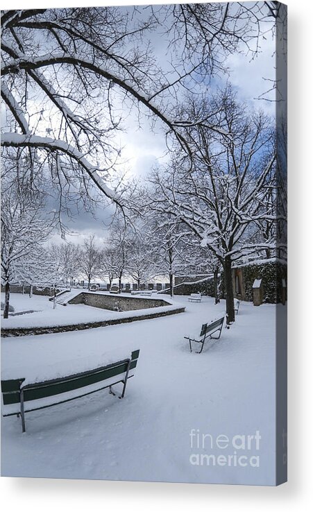 City Of Neuchatel Acrylic Print featuring the photograph Al-b3yj2x by Charles Lupica