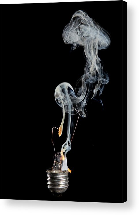 Light Acrylic Print featuring the photograph Blaze of Glory by Robert Och