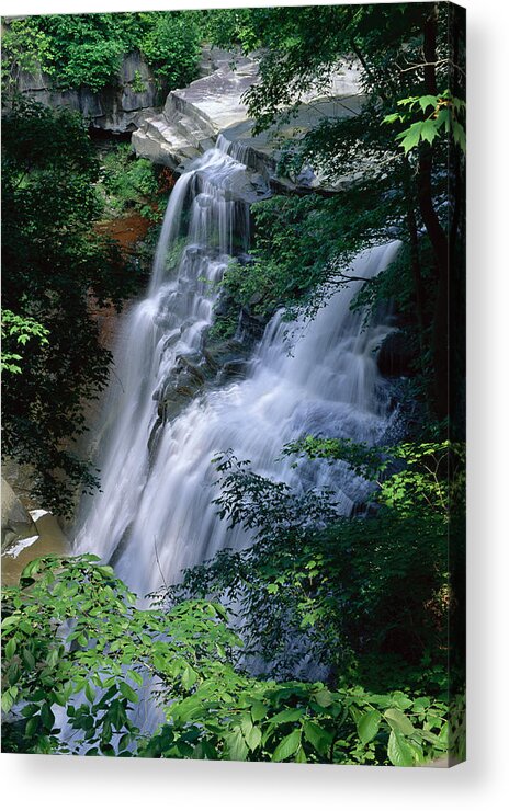 Brandywine Falls Acrylic Print featuring the photograph Brandywine Falls by Clint Buhler