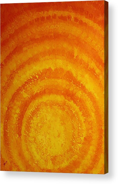 Light Acrylic Print featuring the painting Bring the Light original painting by Sol Luckman