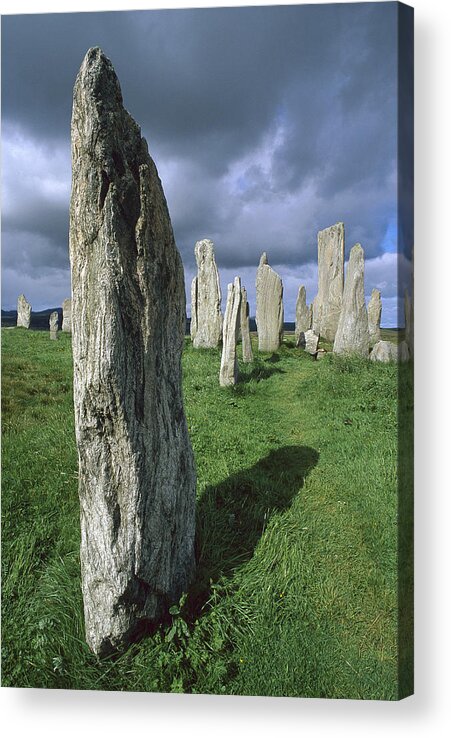 Feb0514 Acrylic Print featuring the photograph Callanish Standing Stones Isle Of Lewis by Grant Dixon