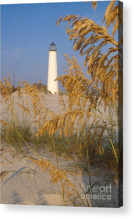 Lighthouse Acrylic Print featuring the photograph Cape St. George Lighthouse, Fl by Bruce Roberts