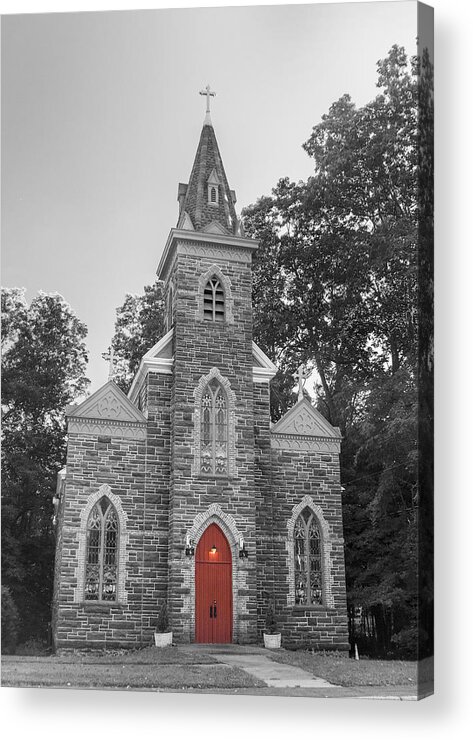 Church Acrylic Print featuring the photograph Church of Stone by Cathy Kovarik