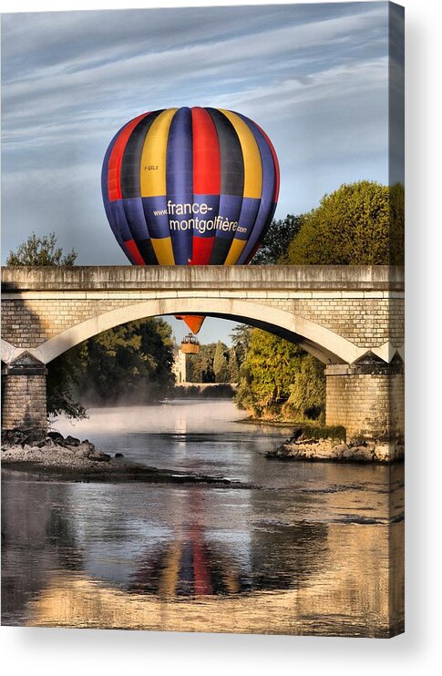 Balloons Acrylic Print featuring the photograph Close call by Mick Flynn