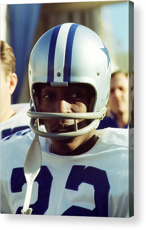 Marvin Newman Acrylic Print featuring the photograph Bob Hayes by Retro Images Archive