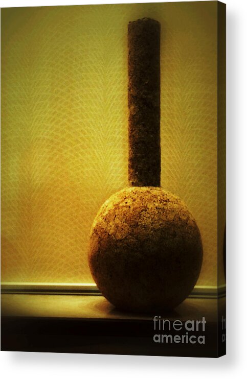 Cork Vase Acrylic Print featuring the photograph Cork Vase by Darla Wood