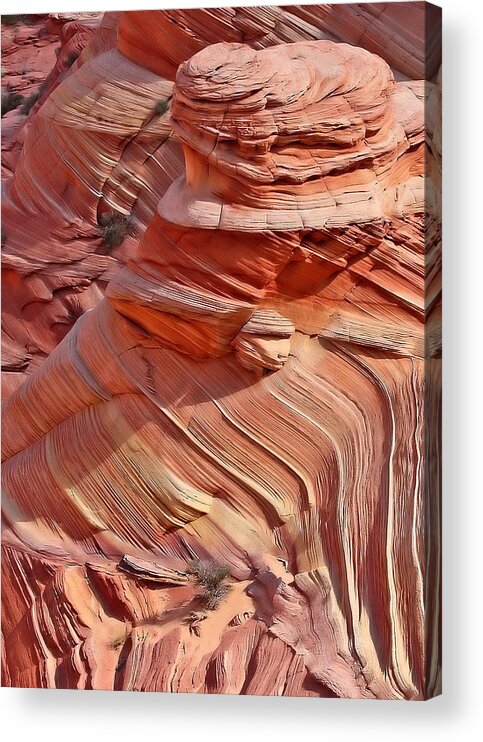 Coyote Buttes Acrylic Print featuring the photograph Coyote Buttes by Farol Tomson