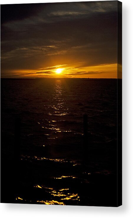 Sunset Acrylic Print featuring the photograph Days End by Elsa Santoro
