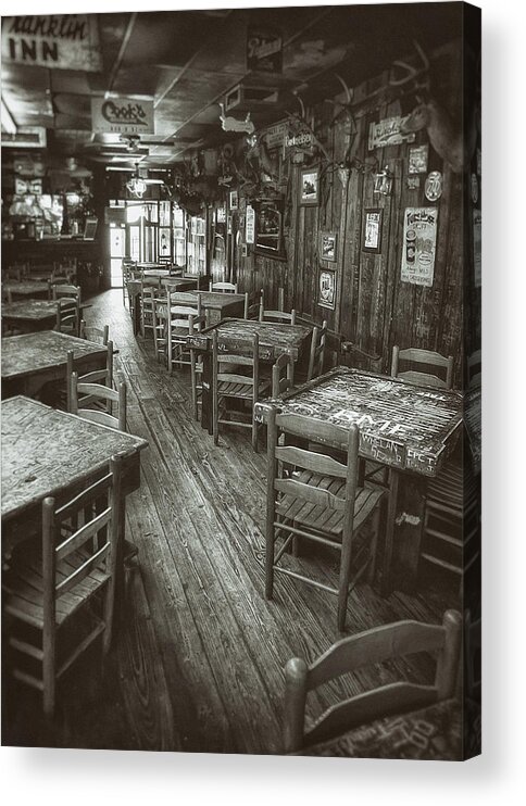 Dixie Chicken Acrylic Print featuring the photograph Dixie Chicken Interior by Scott Norris
