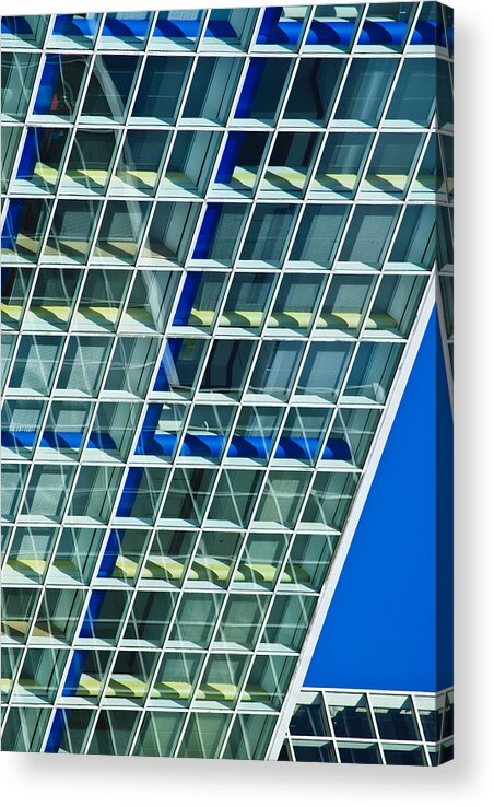 Architecture Acrylic Print featuring the photograph Downtown by Christi Kraft