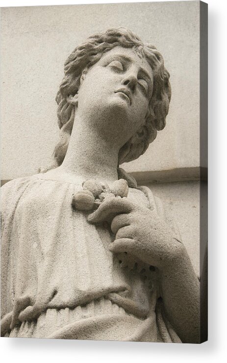 Statue Acrylic Print featuring the photograph Dreamer by Carol Erikson