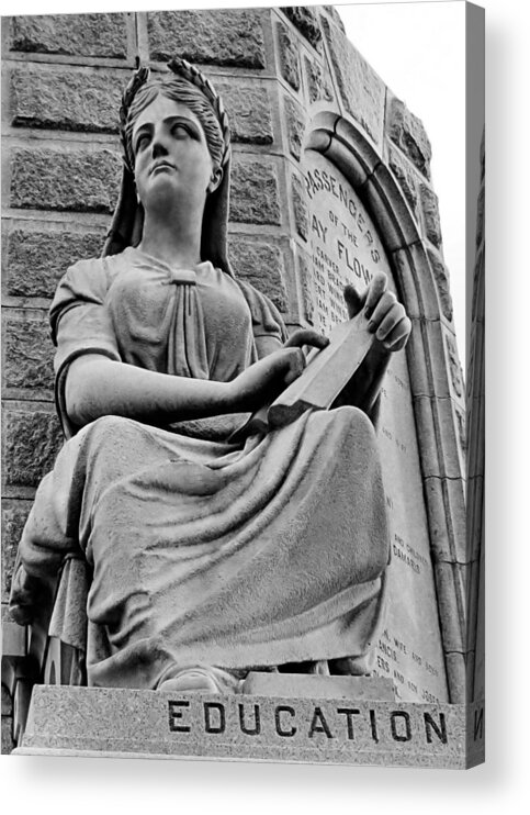 Education Acrylic Print featuring the photograph Education by Janice Drew