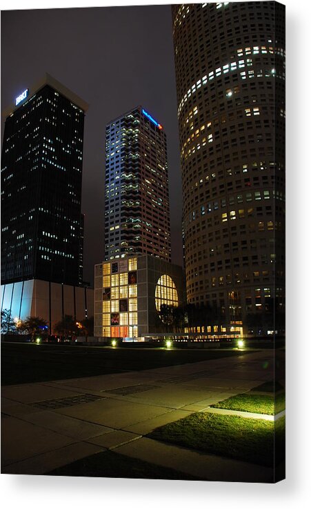 Tampa Acrylic Print featuring the photograph Florida Museum of Photographic Arts by Beverly Stapleton