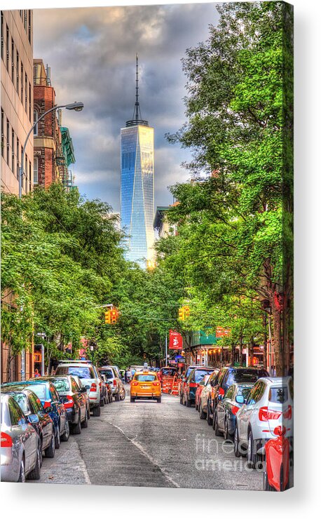 Wtc Acrylic Print featuring the photograph Freedom Tower by Rick Kuperberg Sr