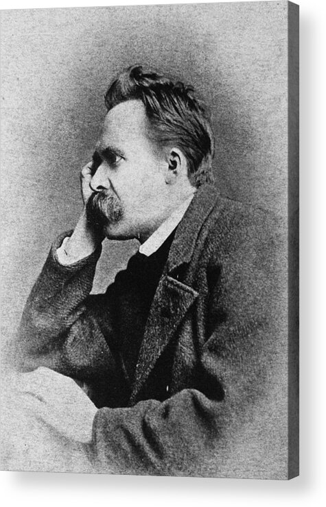 1890 Acrylic Print featuring the photograph Friedrich Nietzsche #2 by Granger