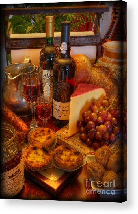 Cabernet Sauvignon Acrylic Print featuring the photograph From Lisbon with Love by Lee Dos Santos