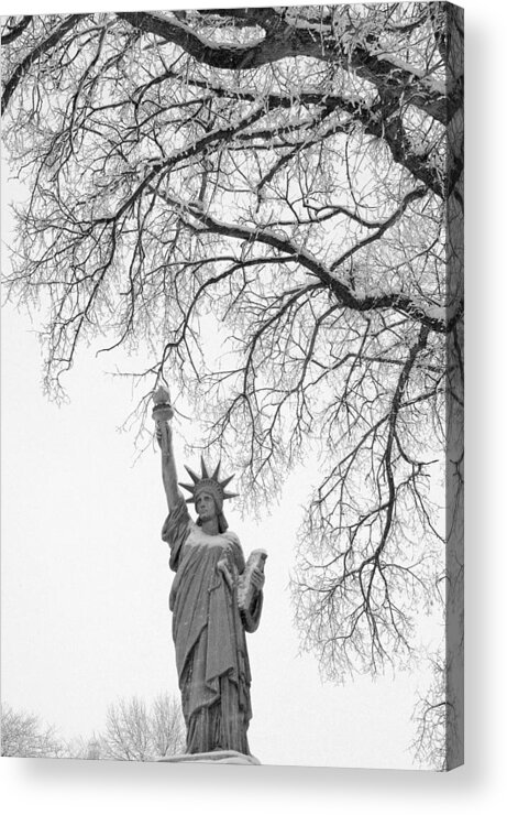 Liberty Acrylic Print featuring the photograph Give Me Liberty by Jamieson Brown