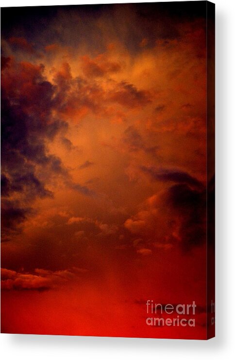 Sky Acrylic Print featuring the photograph Glorious Splendor by Tamara Michael