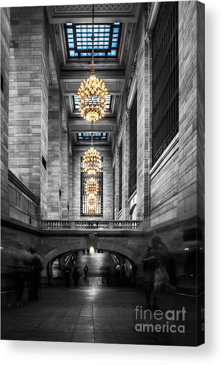 Nyc Acrylic Print featuring the photograph Grand Central Station III ck by Hannes Cmarits