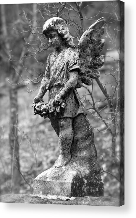 Statue Acrylic Print featuring the photograph Guardian Angel by Karon Melillo DeVega