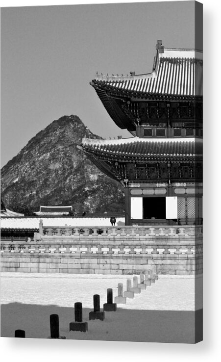 Seoul Acrylic Print featuring the photograph Gyeongbokgung Palace 3 by Rick Saint
