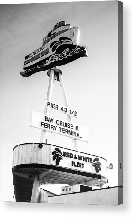 Harbor King Acrylic Print featuring the photograph Harbor King by Michael Hope