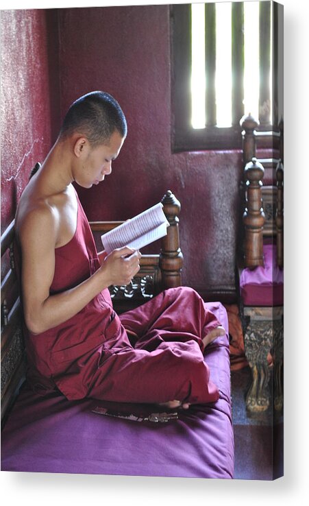 Buddha Acrylic Print featuring the photograph Illumination by Rick Saint