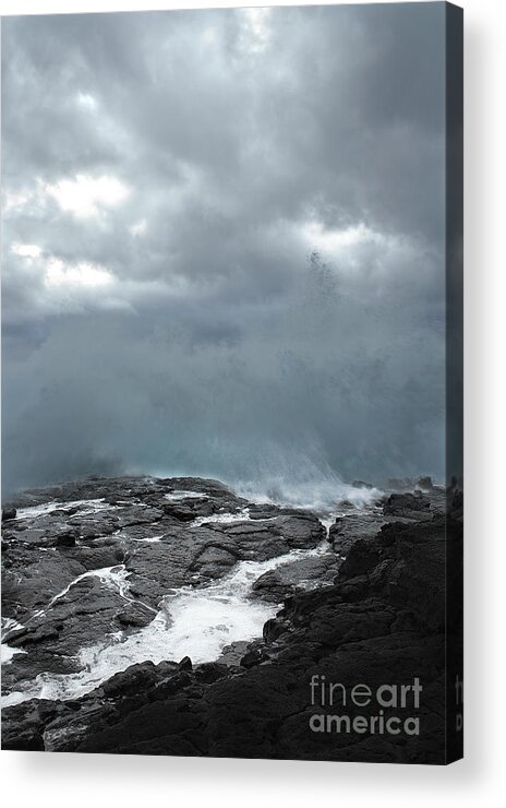 Heavenly Acrylic Print featuring the photograph Kailani by Ellen Cotton