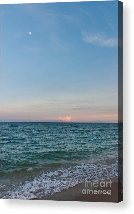 Last Light Acrylic Print featuring the photograph Last Light by Michelle Constantine