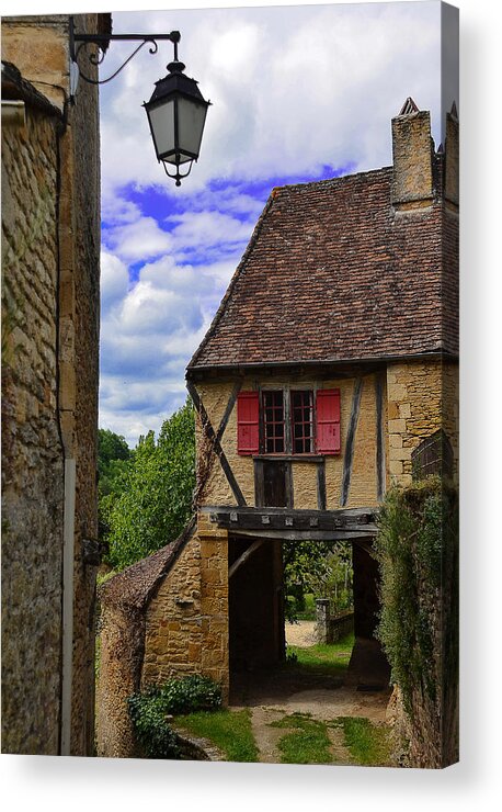 Limeuil Acrylic Print featuring the photograph Limeuil en Perigord #2 by Dany Lison