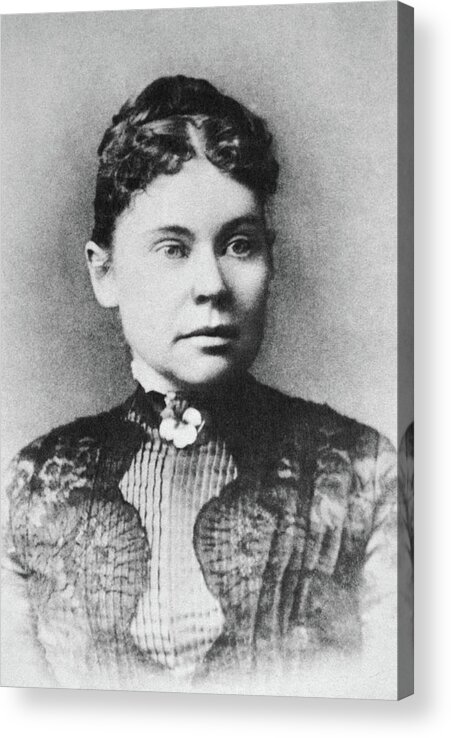 19th Century Acrylic Print featuring the photograph Lizzie Borden by Granger
