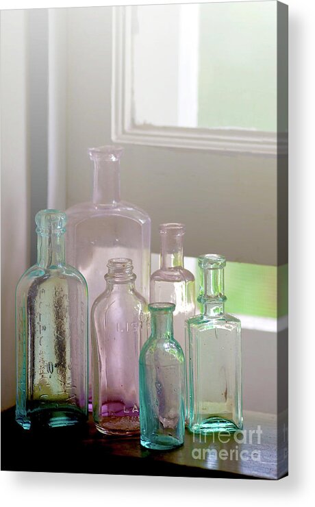 Festblues Acrylic Print featuring the photograph Memories of forgotten times.. by Nina Stavlund