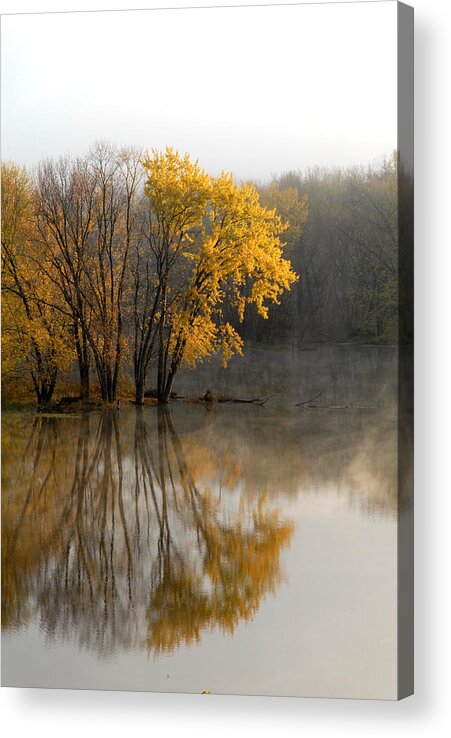 Landscape Acrylic Print featuring the photograph Mississippi Color by Rusty Enderle