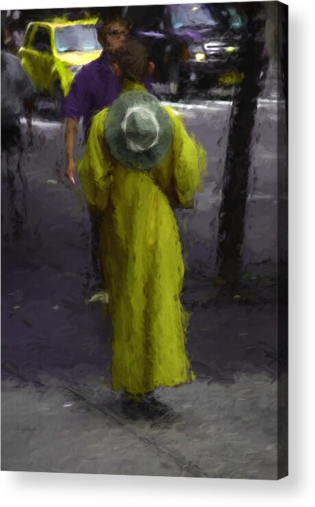 Man Acrylic Print featuring the photograph Monk by Ricardo Dominguez