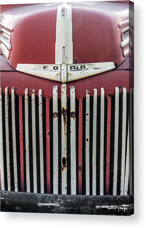 Old Ford Truck Acrylic Print featuring the photograph Old Ford Truck by Dale Kincaid