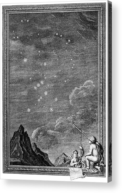 19th Century Acrylic Print featuring the photograph Orion Constellation by Cci Archives