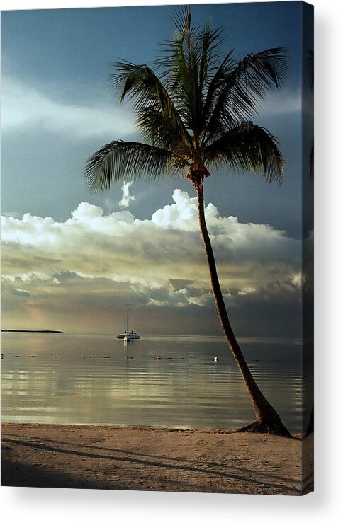 Key West Acrylic Print featuring the photograph Paradise Reflections.. by Al Swasey