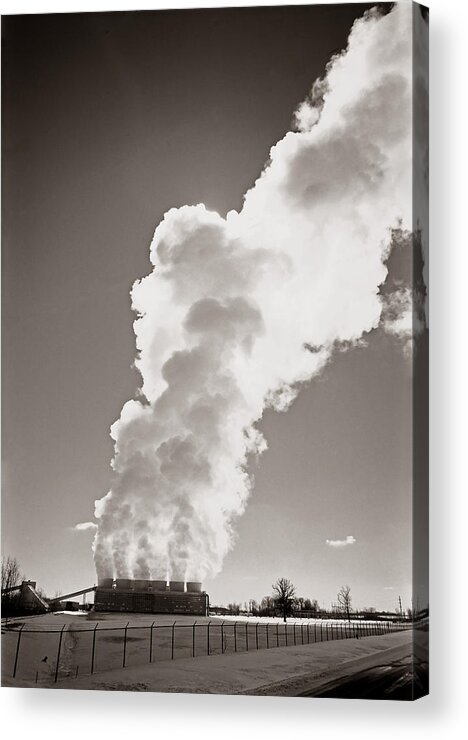 Paul Bunyans Carbon Footprint Acrylic Print featuring the photograph Paul Bunyan's Carbon Footprint by Kris Rasmusson