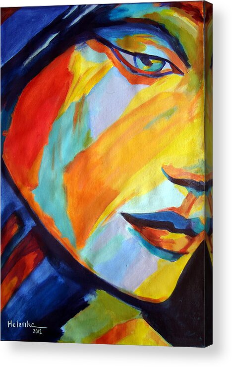 Art Acrylic Print featuring the painting Sentiment by Helena Wierzbicki