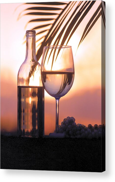 Sunset Acrylic Print featuring the photograph Serenity by Jon Neidert