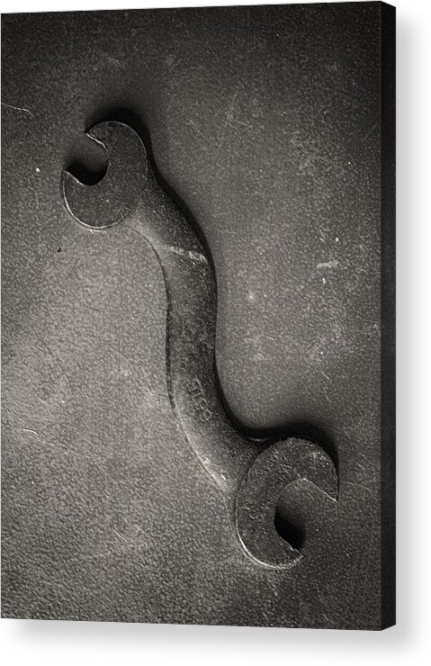 Steel Acrylic Print featuring the photograph Shadows by Tom Druin