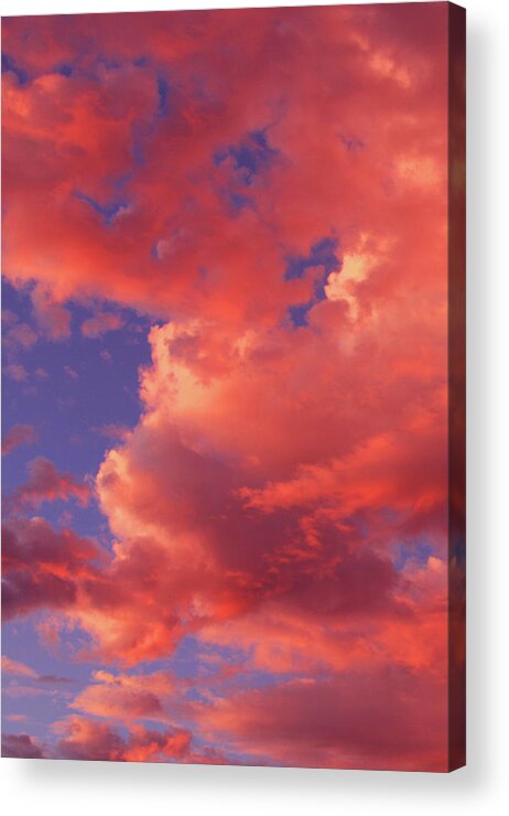 Heaven Acrylic Print featuring the photograph Sherbert Sunset by James Knight