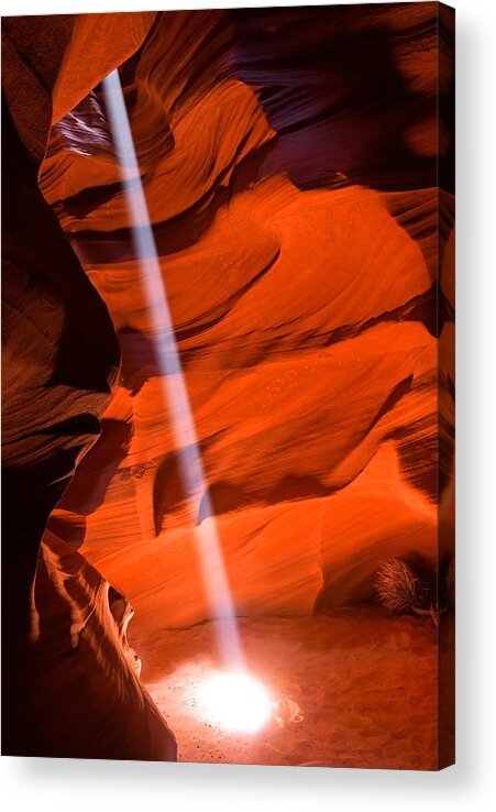 America Acrylic Print featuring the photograph Shining Down by Gregory Ballos