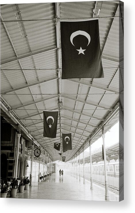 Istanbul Acrylic Print featuring the photograph Sirkeci by Shaun Higson