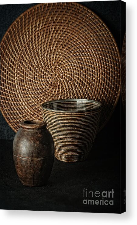 Still Life Acrylic Print featuring the photograph Still Life by HD Connelly