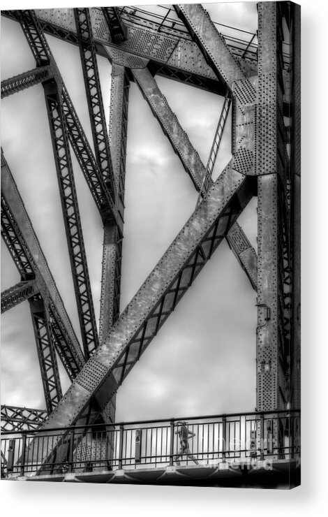 Bridge Acrylic Print featuring the photograph Still standing by Russell Brown