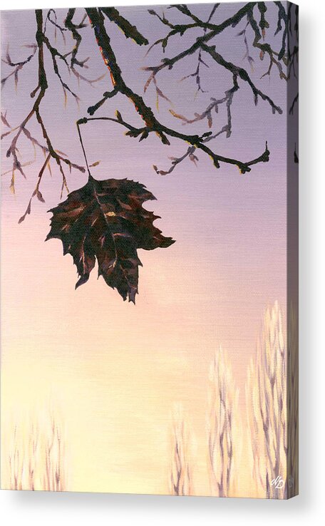 Sun Acrylic Print featuring the painting Sunrise by Natasha Denger