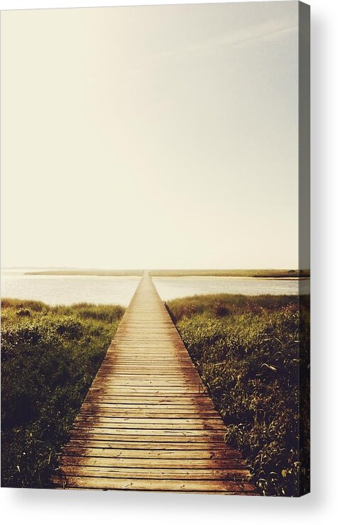 Beach Acrylic Print featuring the photograph The Way by Valentina Olsen