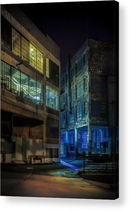 Alley Acrylic Print featuring the photograph Third Ward Alley by Scott Norris