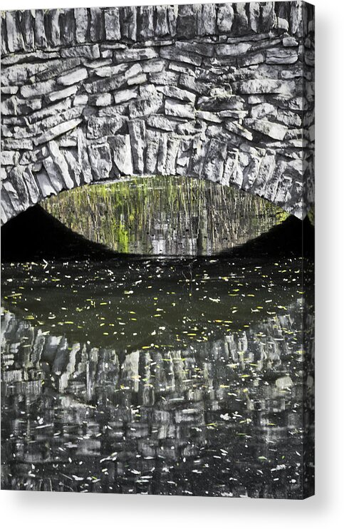 Usa Acrylic Print featuring the photograph Troll Bridge by LeeAnn McLaneGoetz McLaneGoetzStudioLLCcom